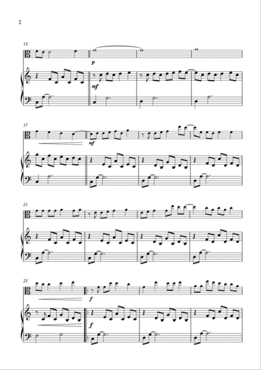 Fearless Viola scores gallery preview page 2