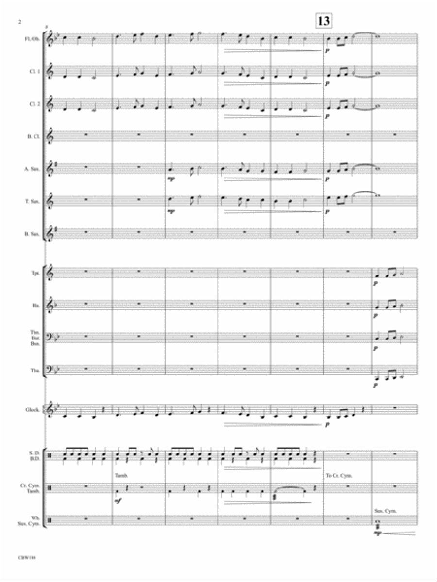 When This Cruel War is Over Concert Band scores gallery preview page 4