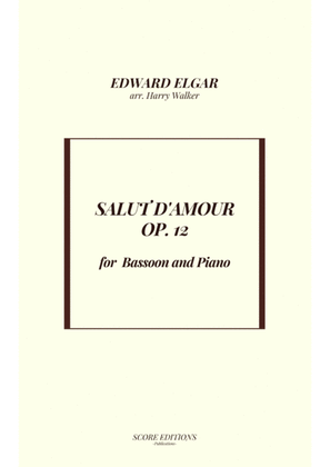 Book cover for Salut D' Amour (for Bassoon and Piano)