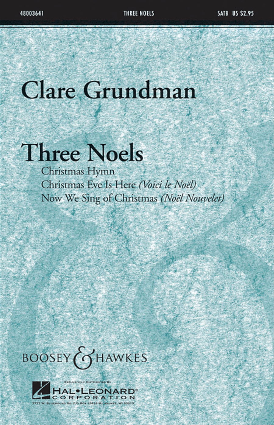 Book cover for Three Noels