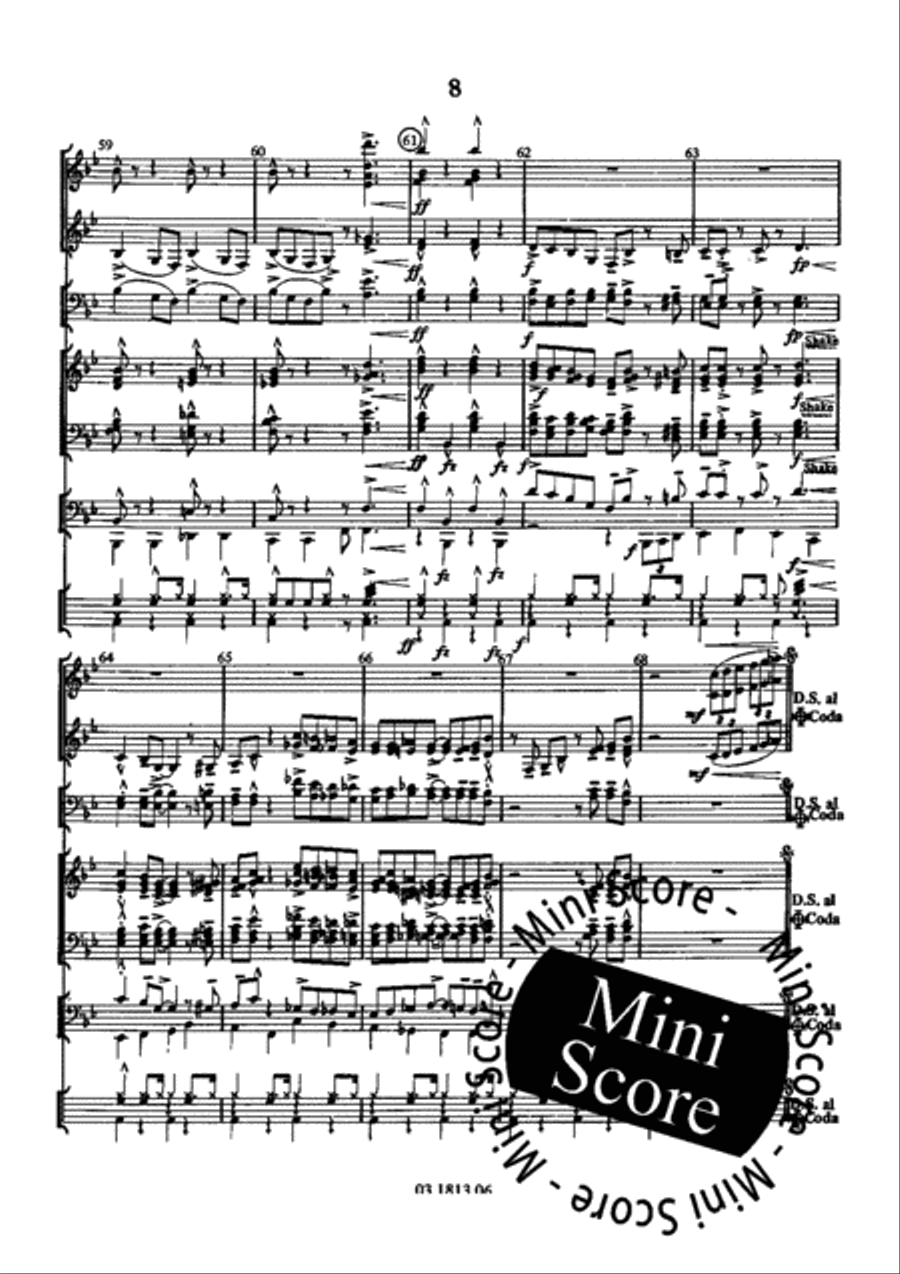 Talking Tomcat Big Band scores gallery preview page 10