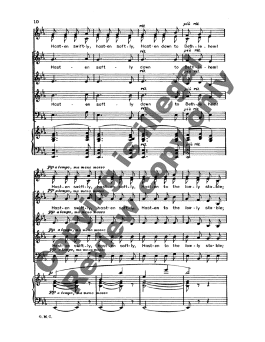Hasten Swiftly, Hasten Softly SA scores gallery preview page 7