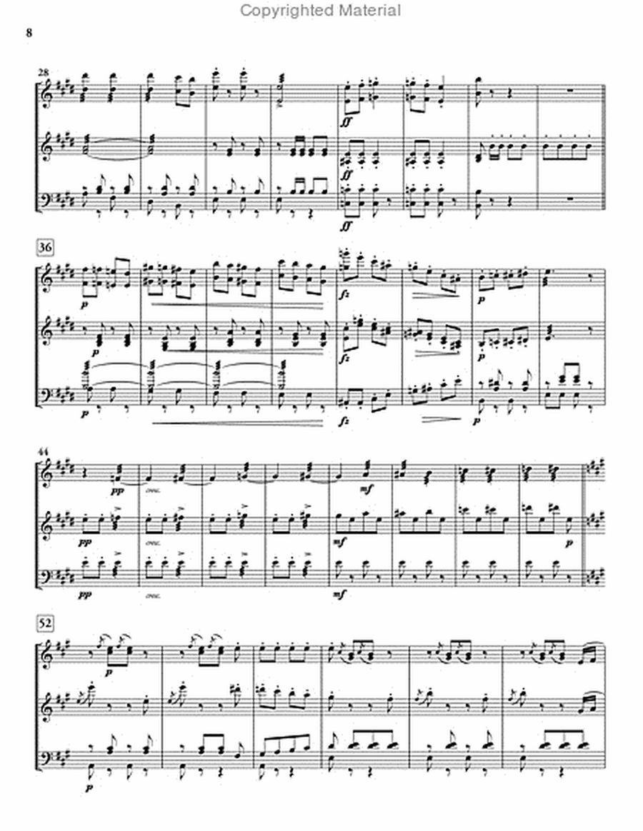 Classics for Marimba Trio (score & parts) image number null