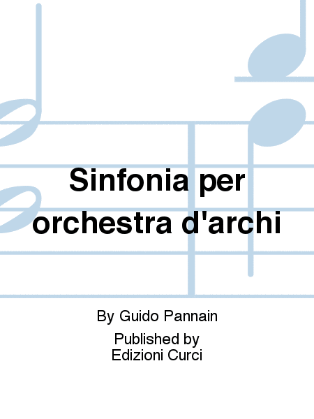 Sinfonia per orchestra d'archi