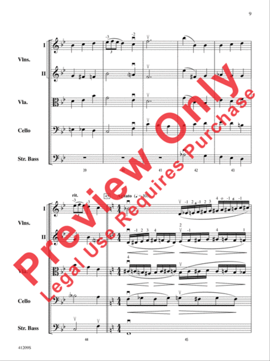 The Wizard of Oz String Orchestra scores gallery preview page 10