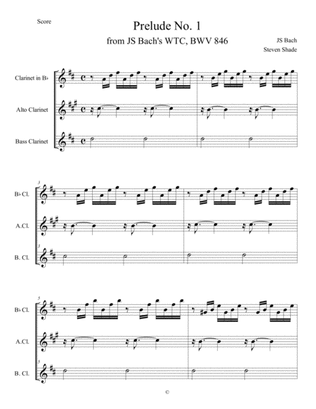Bach - Prelude No. 1 in C major, BWV 846