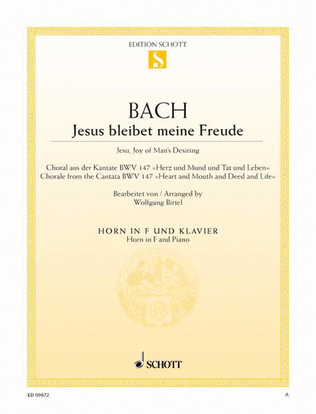 Book cover for Jesu, Joy of Man's Desiring BWV147