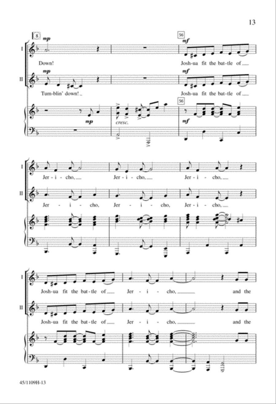 In Concert! for 2-part Choirs 2-Part scores gallery preview page 14