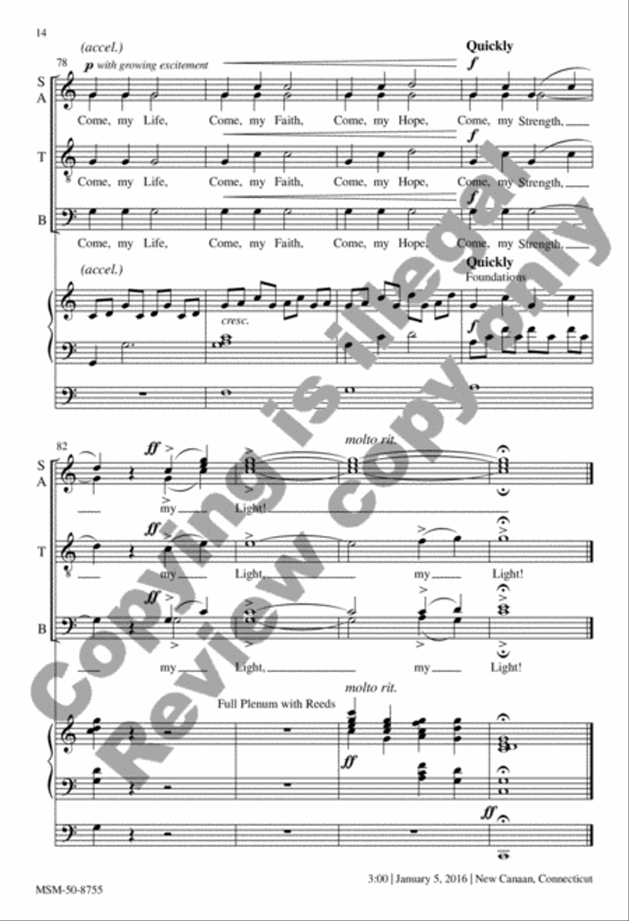 My Faith, My Hope 4-Part scores gallery preview page 25