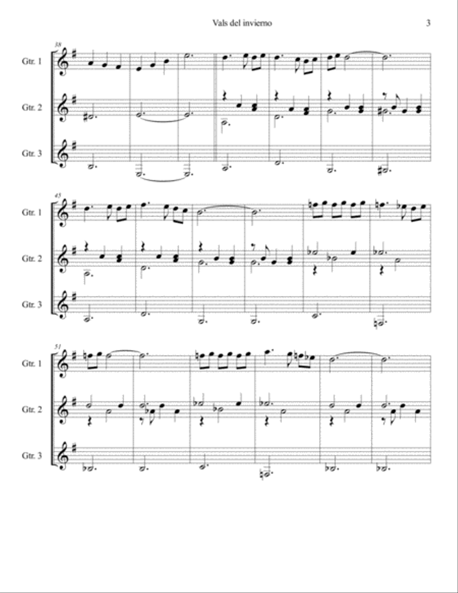 WINTER WALTZ WINTER WALTZ Small Ensemble scores gallery preview page 3