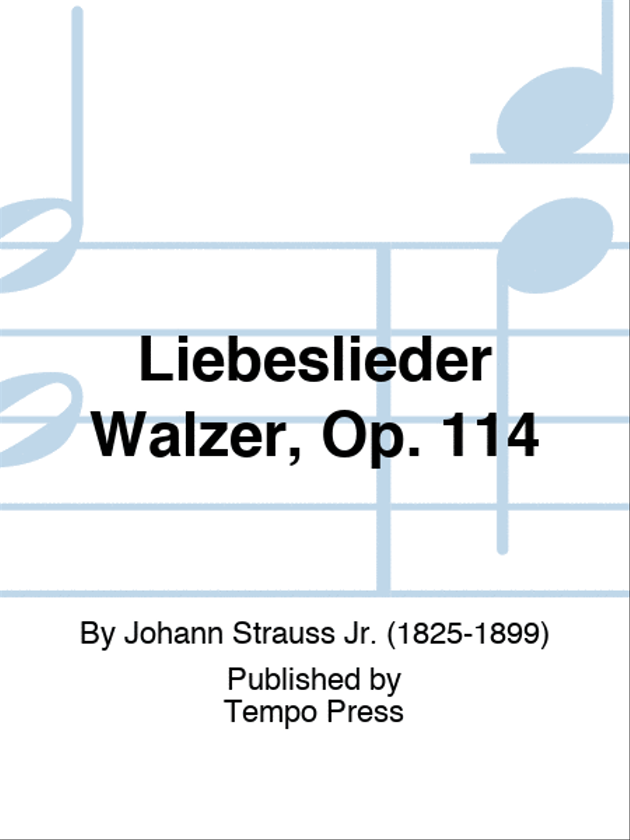 Liebeslieder Walzer, Op. 114 Set of Parts scores gallery preview page 1