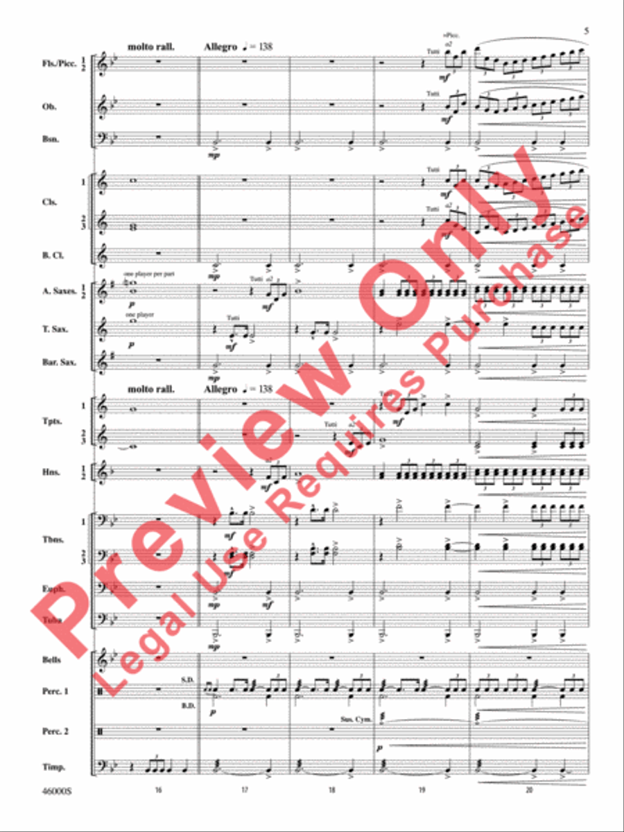 Der Lehrmeister Der Lehrmeister Concert Band scores gallery preview page 6