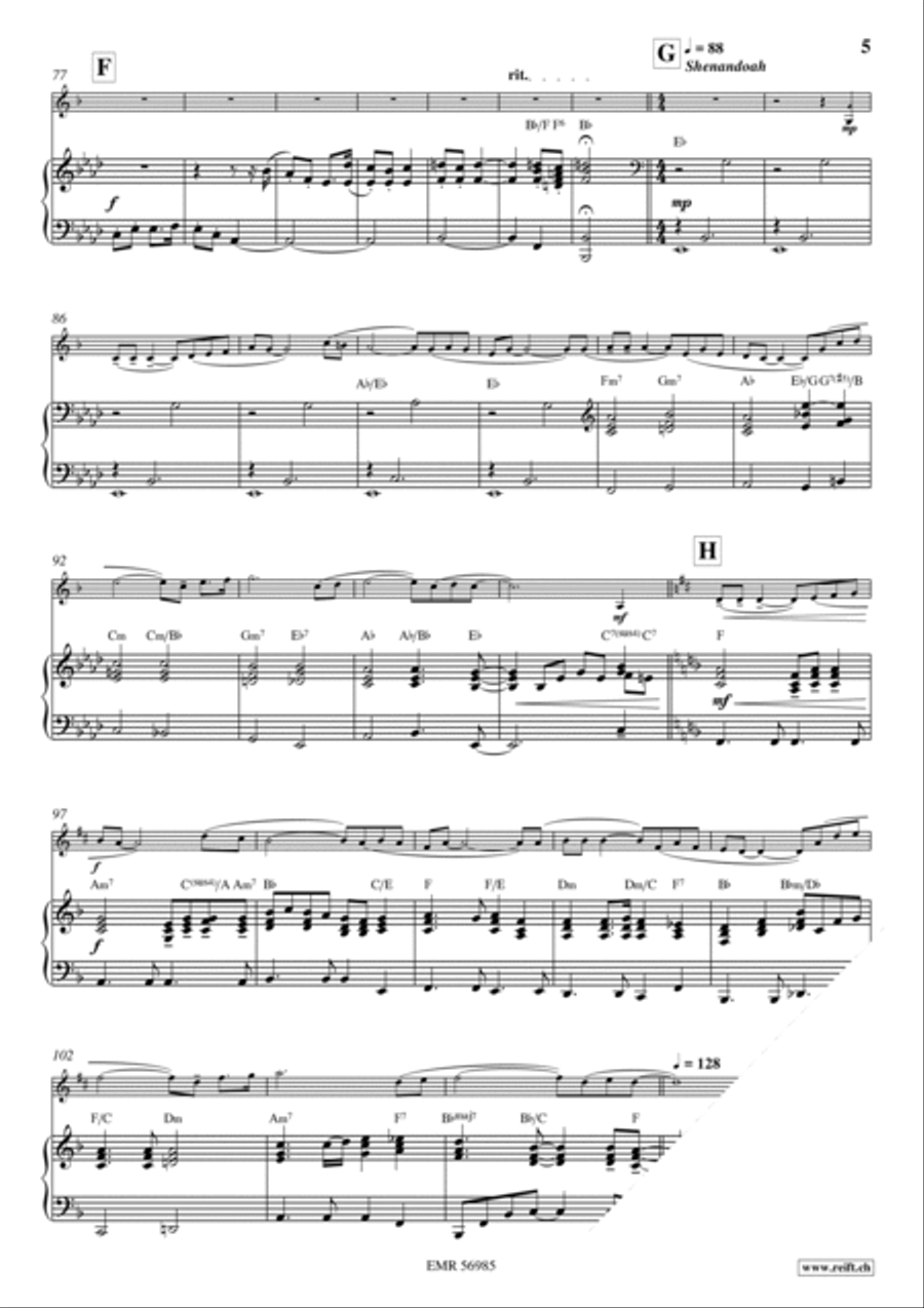 Western Medley Western Medley Horn scores gallery preview page 6