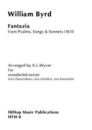 Book cover for Fantazia arr. woodwind sextet (two flutes/oboes, two clarinets, two bassoons)