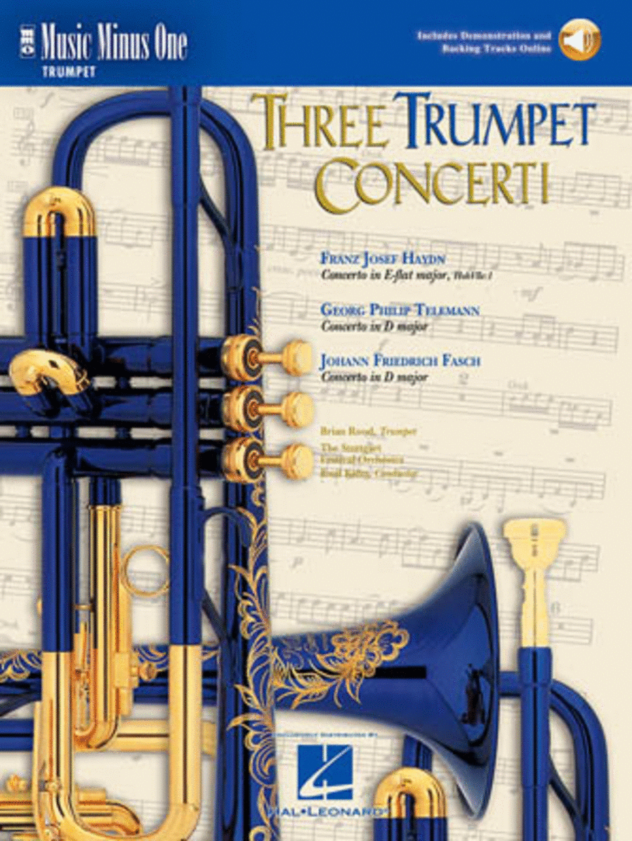 HAYDN Concerto in E-flat major, HobVIIe:1; TELEMANN Trumpet Concerto in D; FASCH Trumpet Concerto in D (New Digitally Remastered 2 CD set)