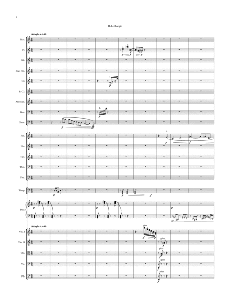 Four Little Etudes for Orchestra image number null