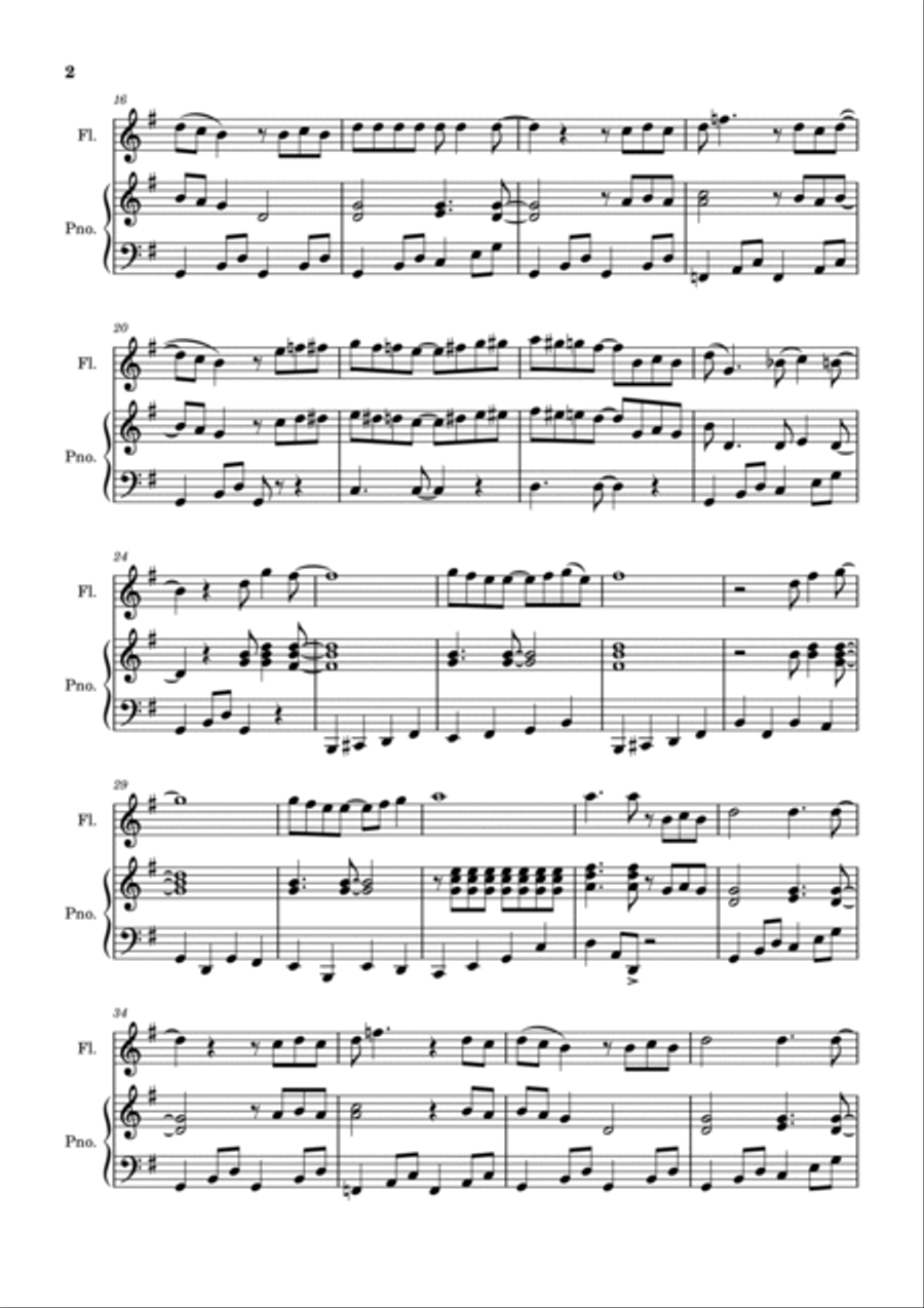 A Hard Day's Night Flute scores gallery preview page 2