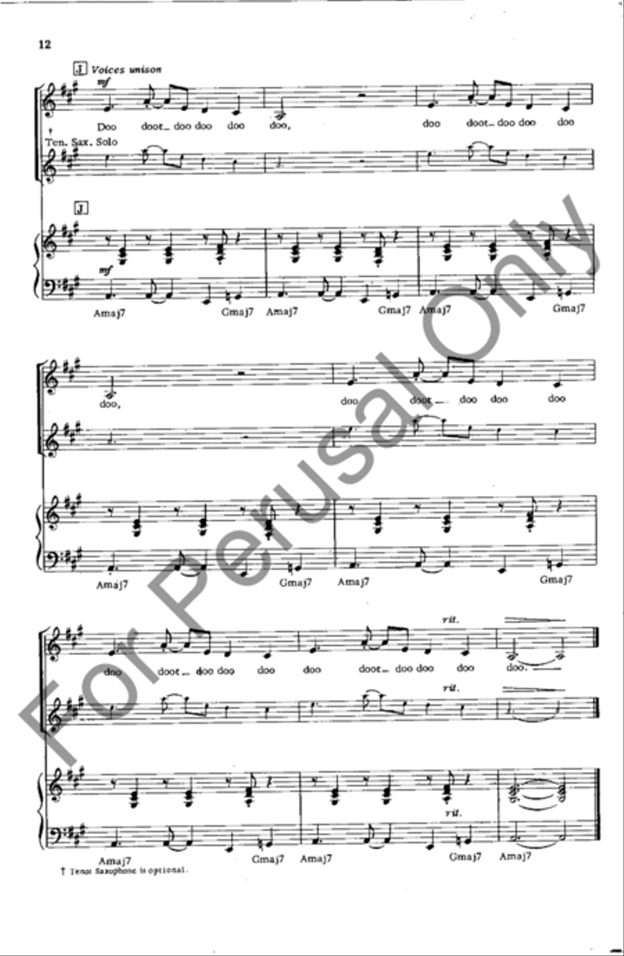 Smiling Smiling 4-Part scores gallery preview page 12