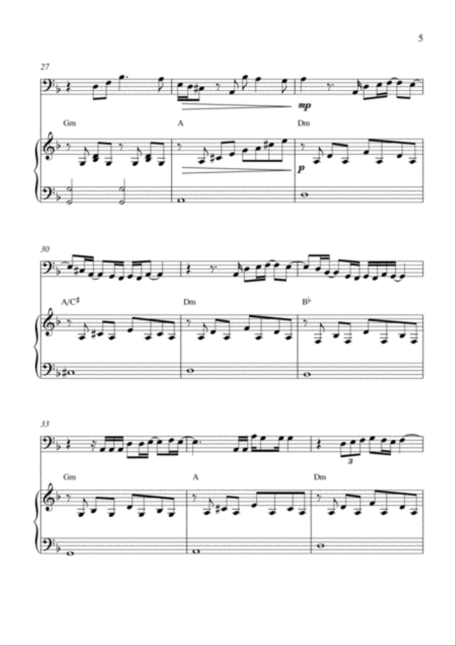 Hurt Bassoon scores gallery preview page 5