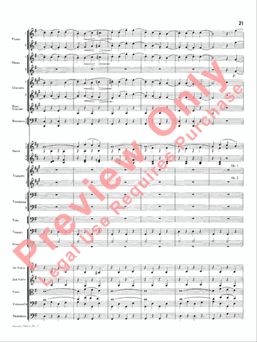 Slavonic Dance No. 3