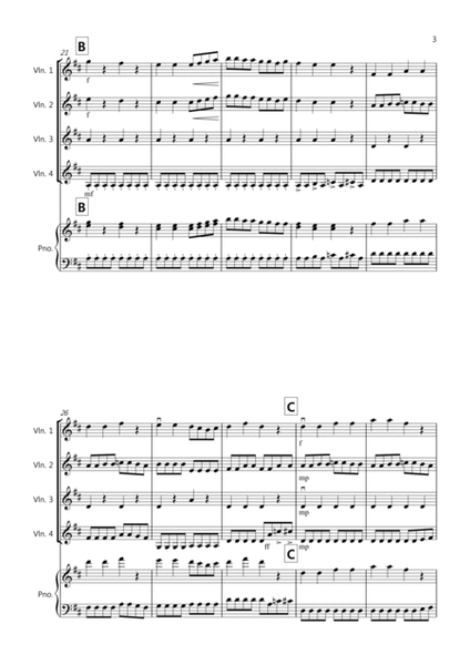 Haydn Rocks! for Violin Quartet image number null