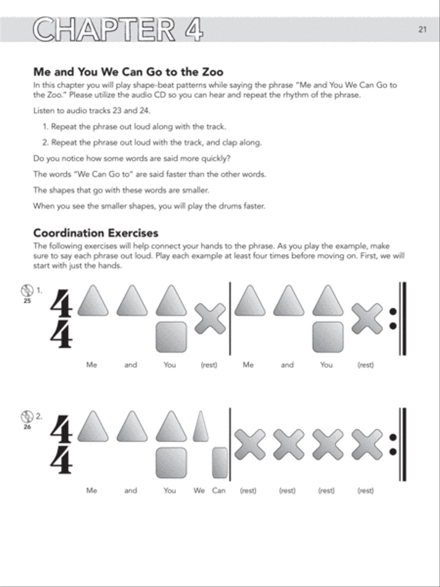 Shape Beats for Kids Shape Beats for Kids Percussion scores gallery preview page 9