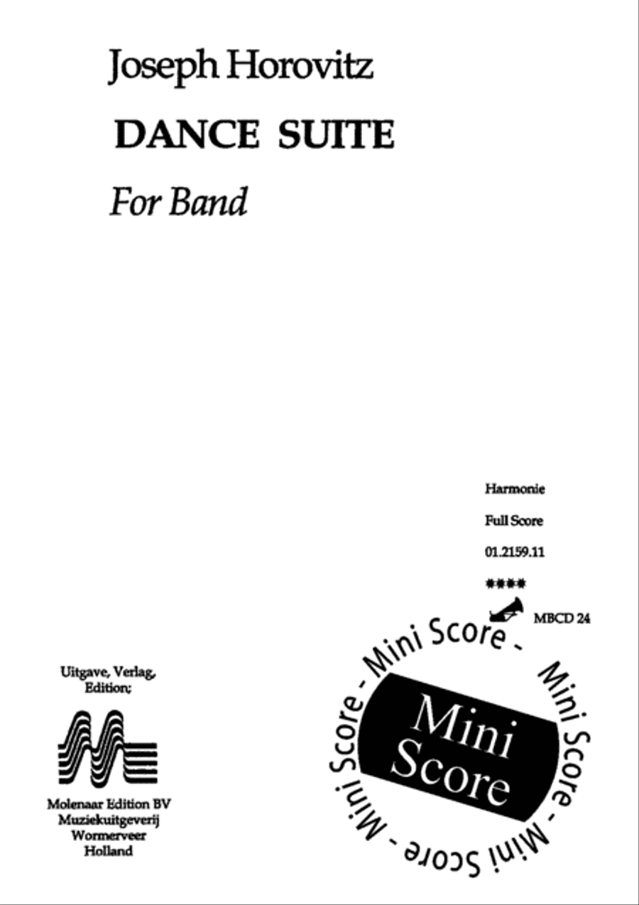 Dance Suite Concert Band scores gallery preview page 3