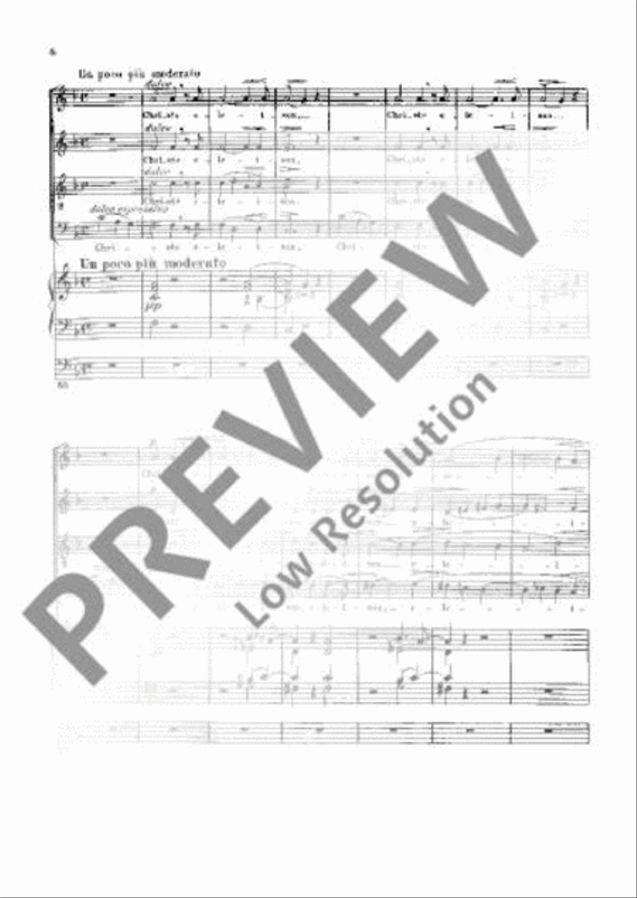 Missa choralis Missa choralis 4-Part scores gallery preview page 7