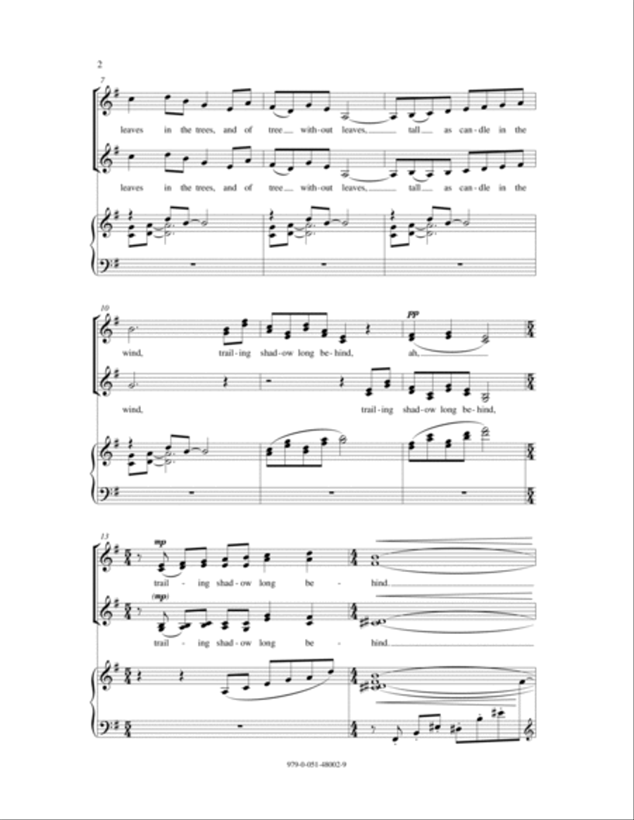 Song Of Woman SSA scores gallery preview page 2