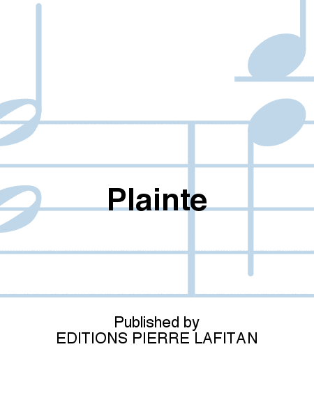 Plainte