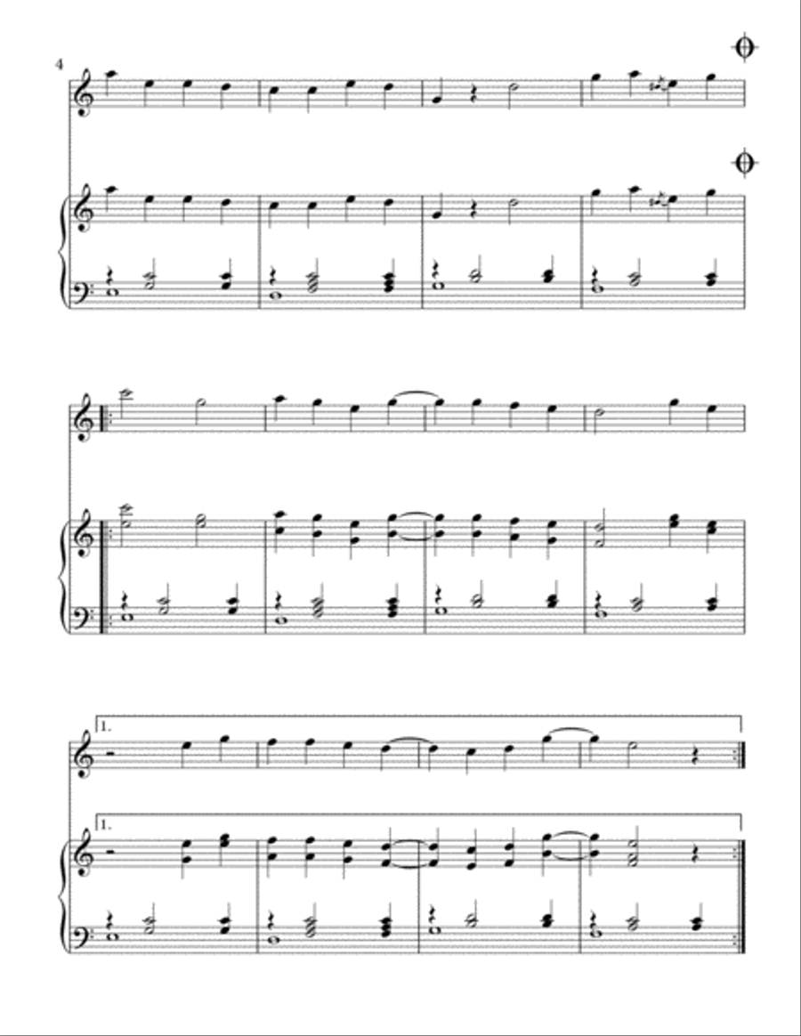 Cheerleader Flute Solo scores gallery preview page 5