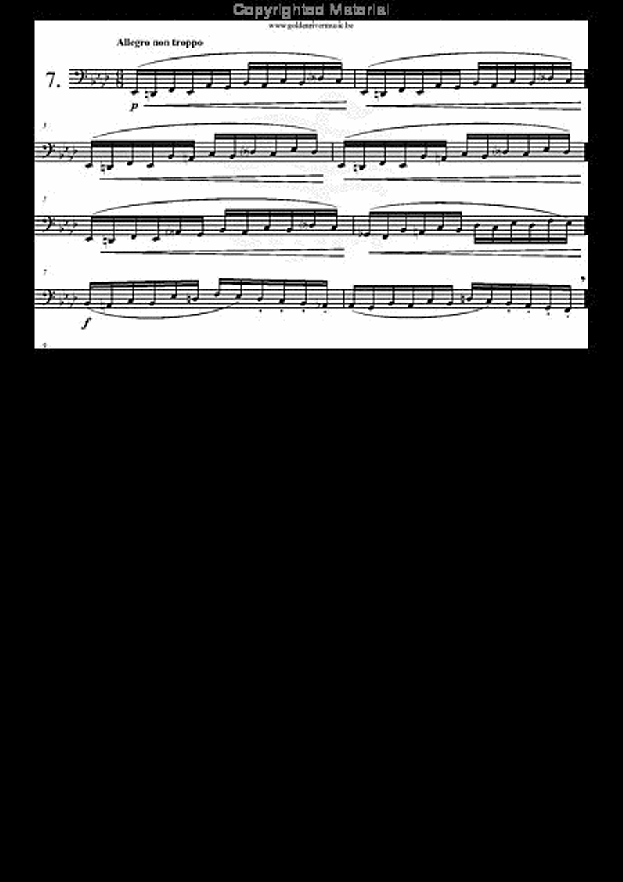 24 Etudes Tuba scores gallery preview page 8