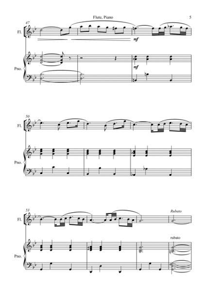 Adagio (in G minor) For Flute image number null