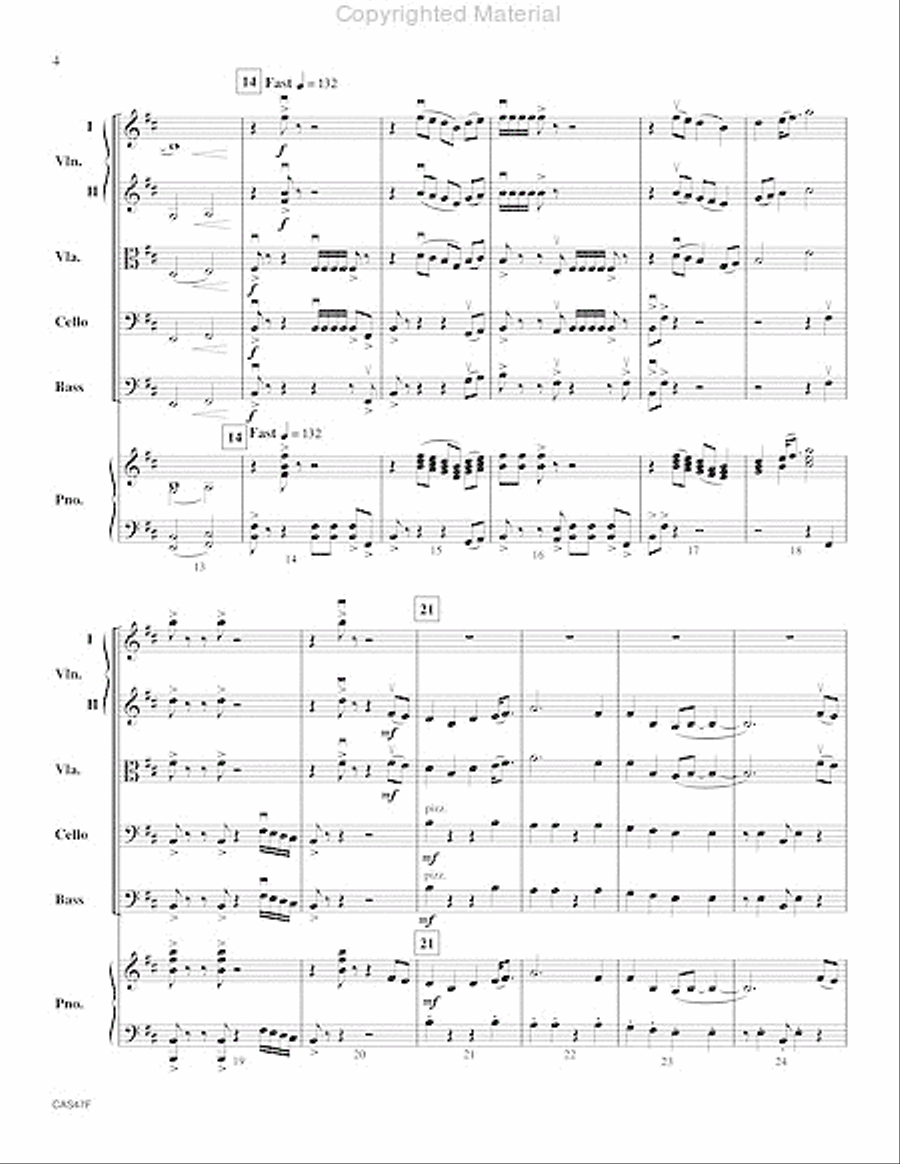 The Blacksmith String Orchestra scores gallery preview page 5