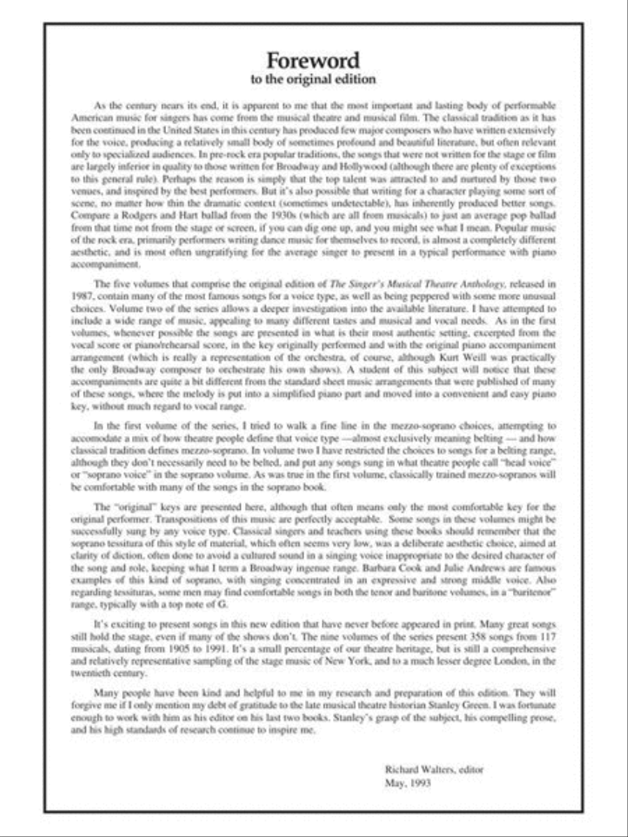 Singer's Musical Theatre Anthology – Volume 2 Tenor Voice scores gallery preview page 3