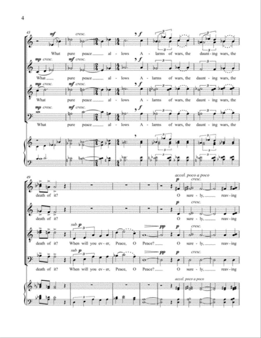 Peace Peace Divisi scores gallery preview page 5