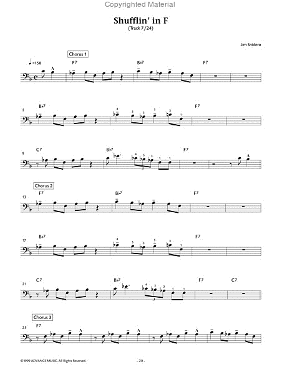 Easy Jazz Conception Trombone Trombone scores gallery preview page 8