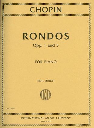 Book cover for Rondos, Opp. 1 And 5