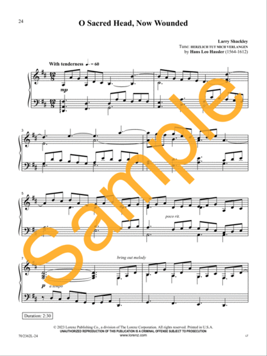 From Heaven Above From Heaven Above Piano Solo scores gallery preview page 21