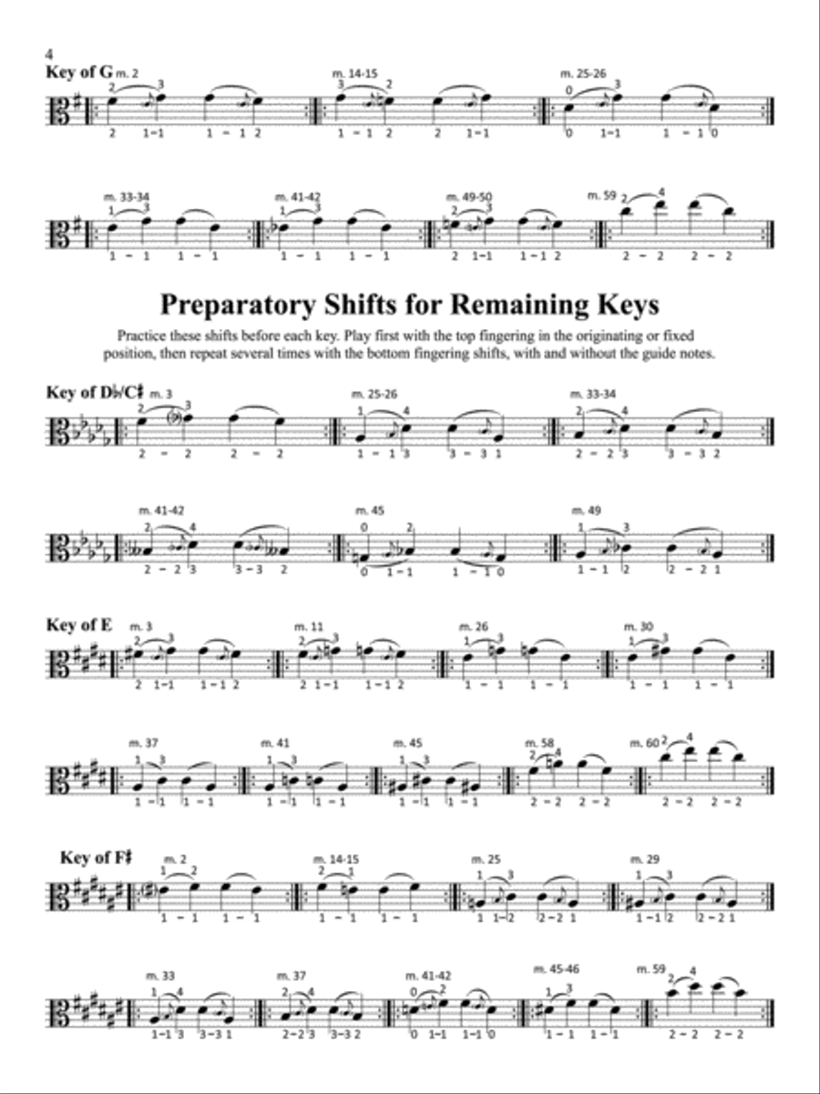 Scales for Young Violists Viola Solo scores gallery preview page 4