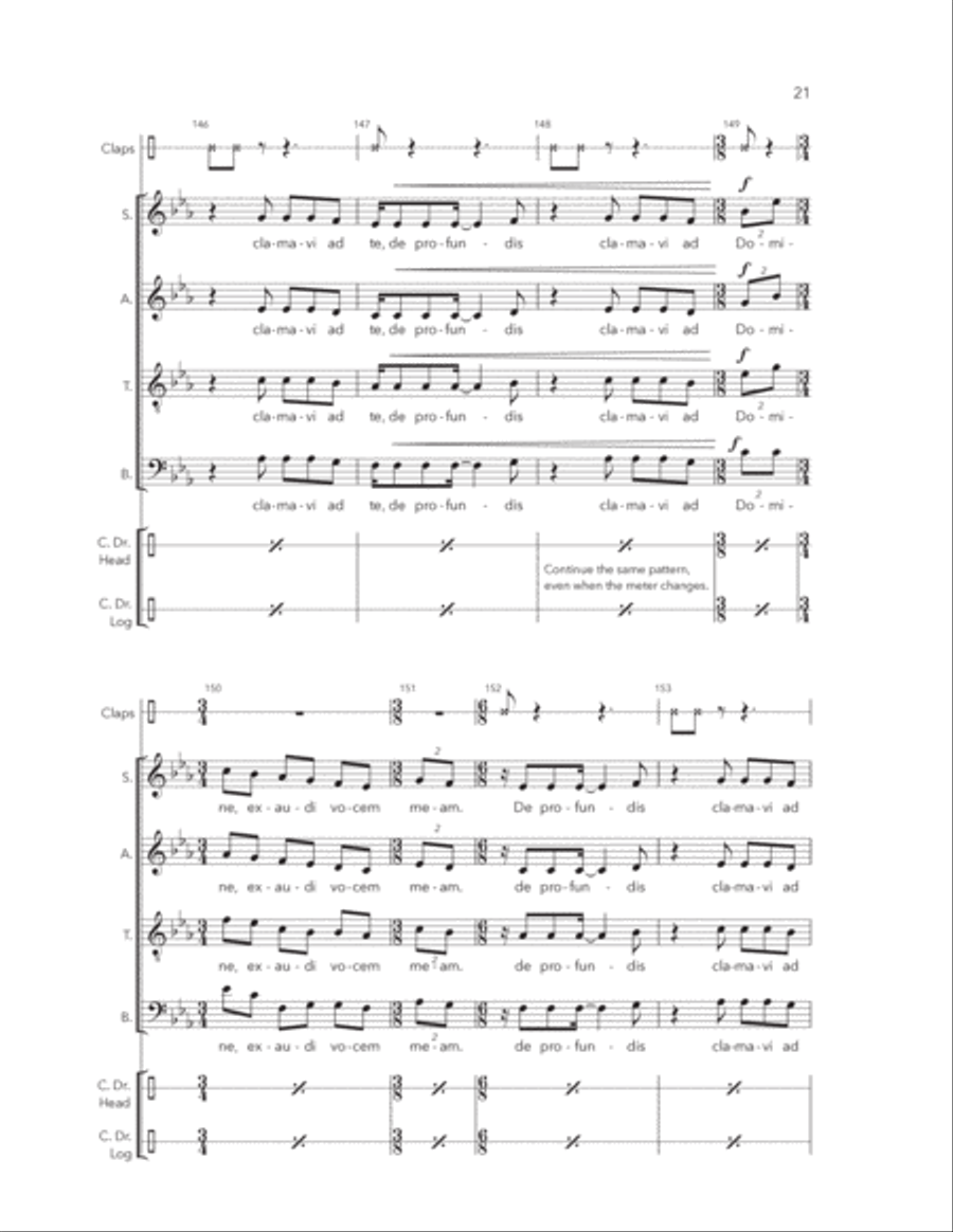 De Profundis De Profundis Divisi scores gallery preview page 19