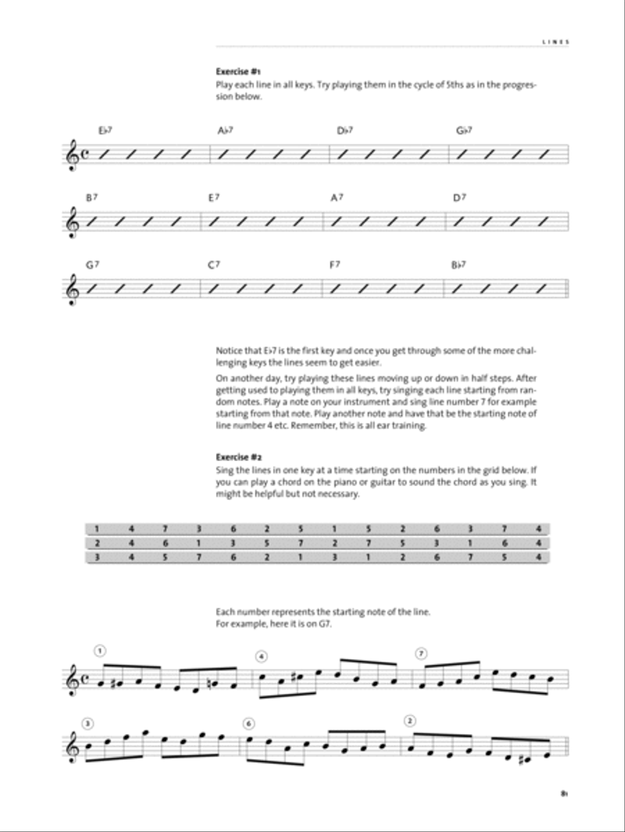 Developing A Jazz Language Book and Digital Audio scores gallery preview page 17