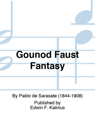 Book cover for Gounod Faust Fantasy