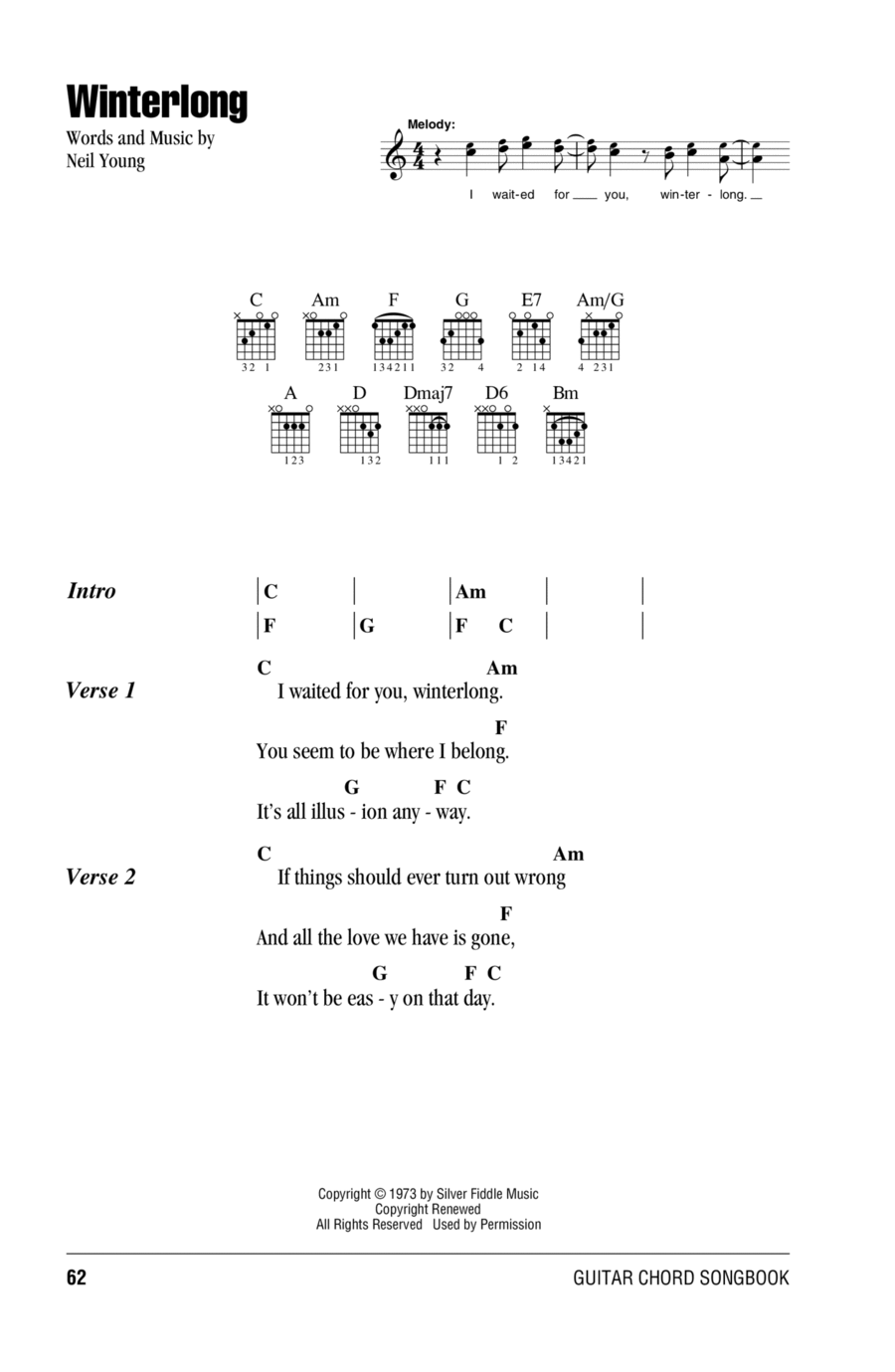 Winterlong Acoustic Guitar scores gallery preview page 1
