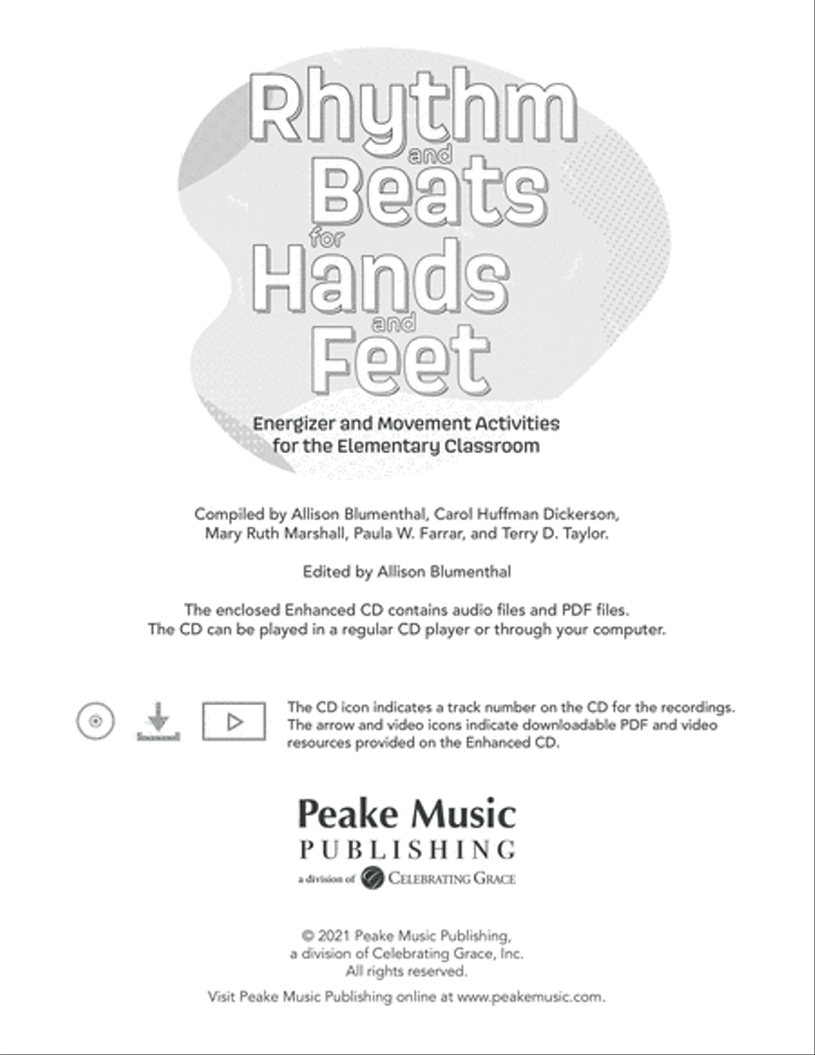 Rhythm and Beats for Hands and Feet CD scores gallery preview page 2
