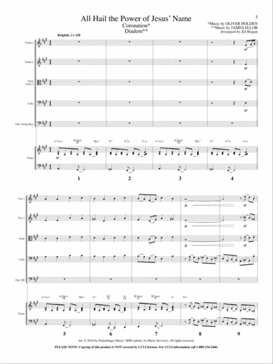 Creative Hymns for String Quartet, Vol. 3 String Quartet scores gallery preview page 2