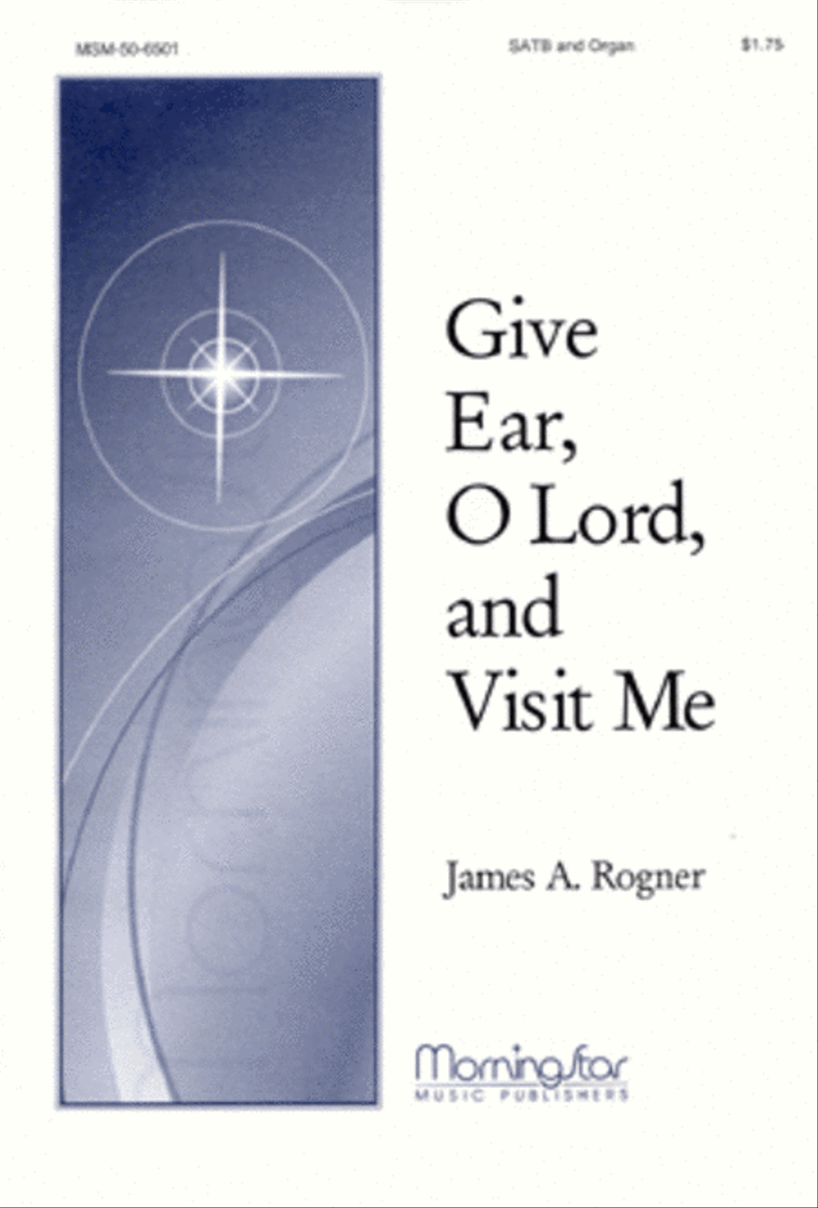 Give Ear, O Lord, and Visit Me 4-Part scores gallery preview page 1