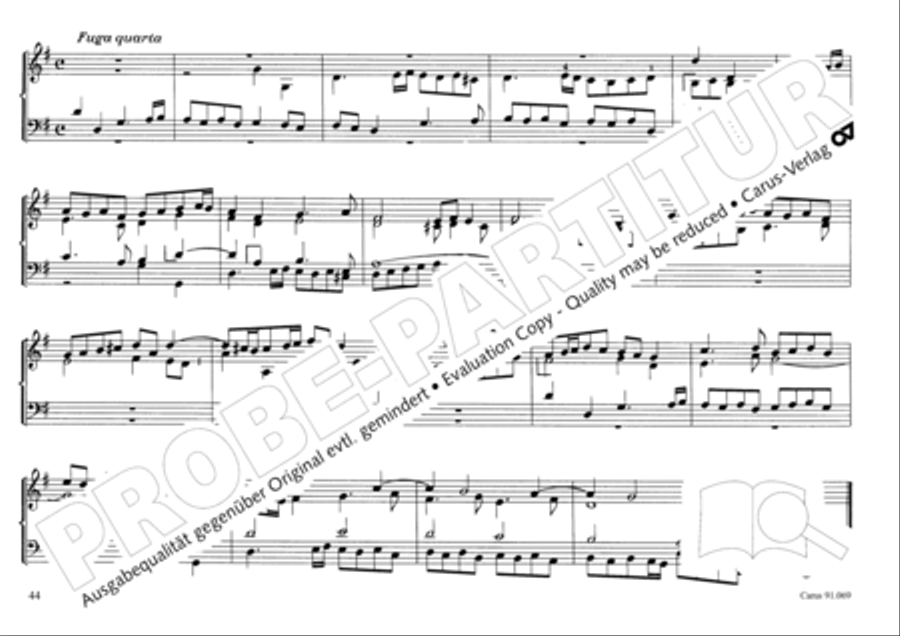 Musikalischer Blumenstrauss Organ Solo scores gallery preview page 47