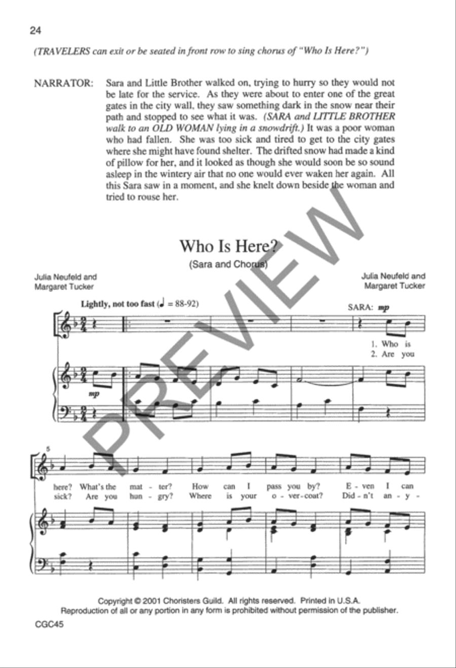 Why the Chimes Rang Preview Kit (Score & CD) Choir scores gallery preview page 15