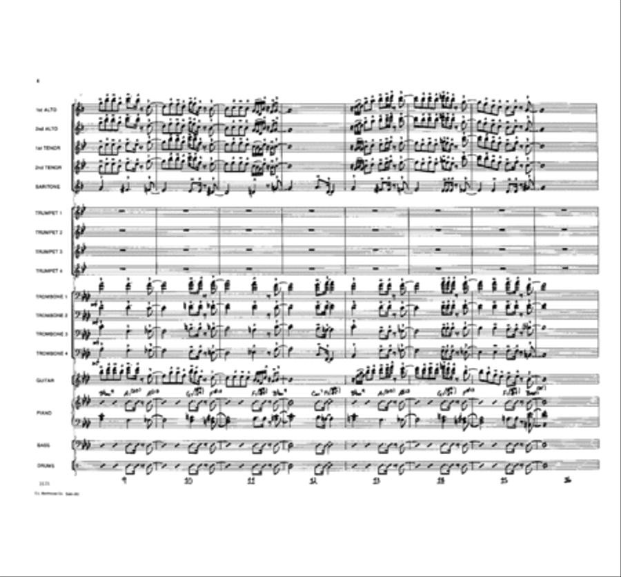 After Hours Jazz Ensemble scores gallery preview page 4